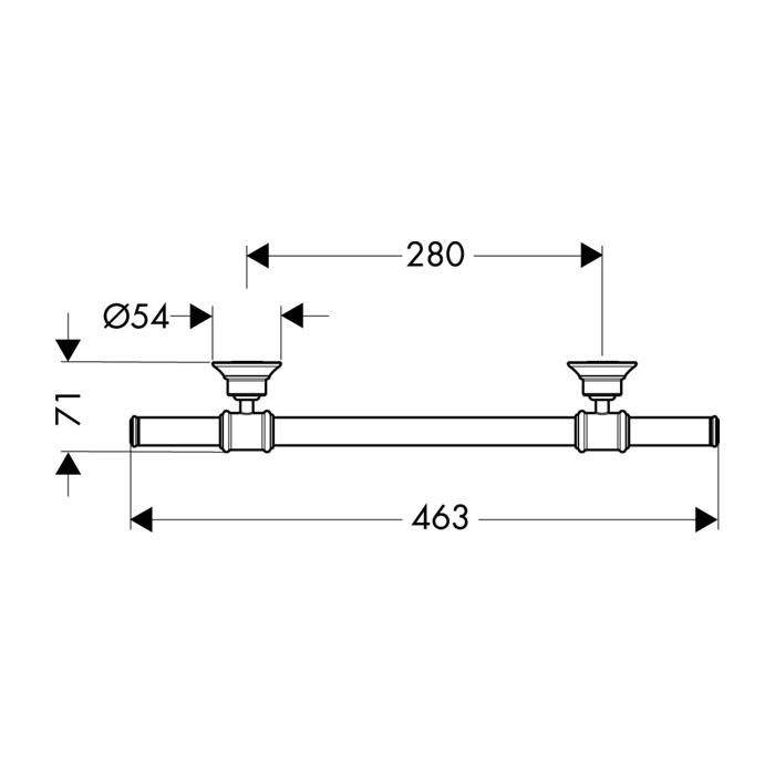 Поручень Axor Montreux 42030000
