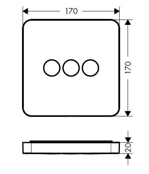 Модуль Axor ShowerSelect 36717000