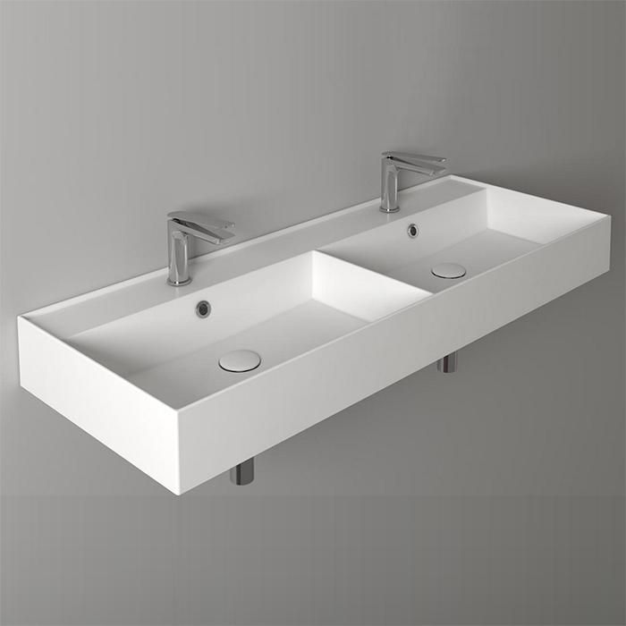 Раковина подвесная Simas Agile AG121D bi*2 121х46