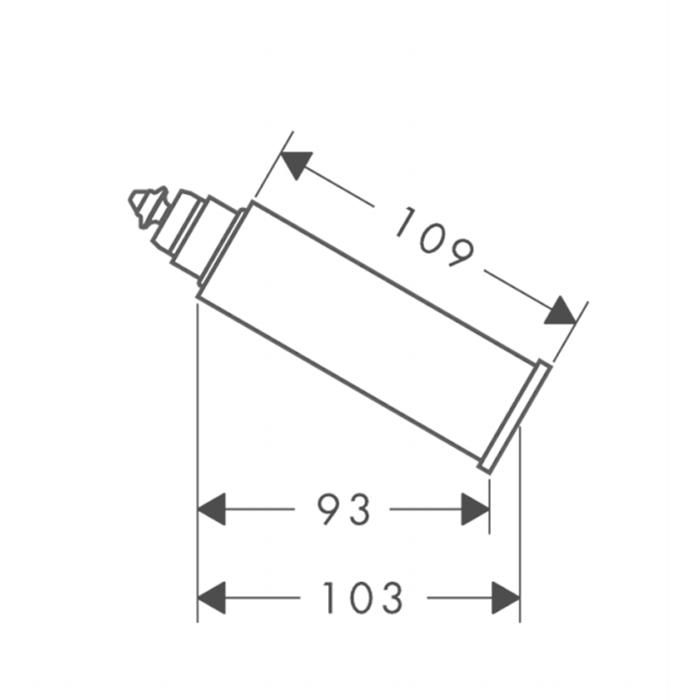 Удлинение для излива Axor Starck 10981000