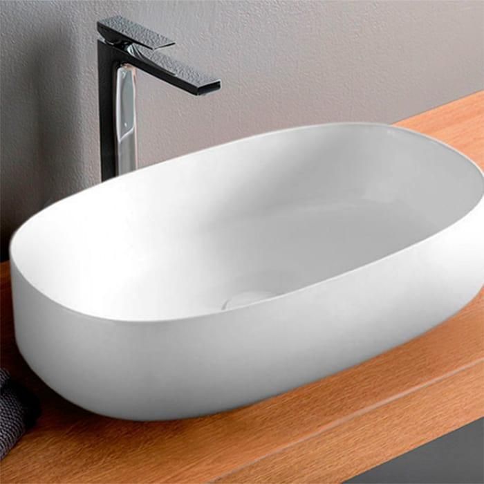 Раковина накладная Artceram Cognac COL003 01 00 bi 55х35