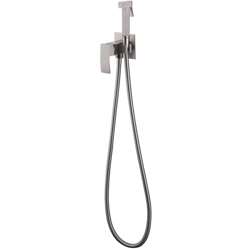 Гигиенический душ со смесителем Abber Wasserfall AF8625SP (сатин)