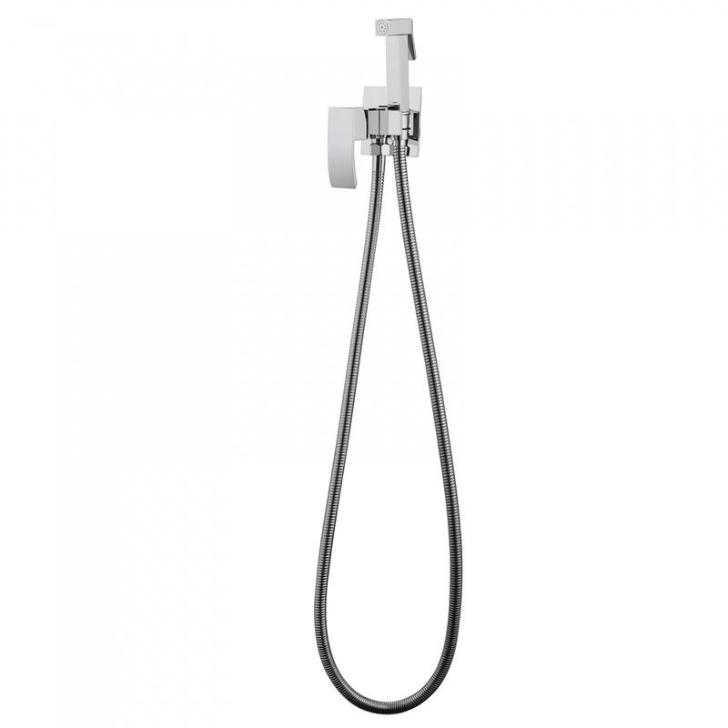 Гигиенический душ со смесителем Abber Wasserfall AF8625 (хром)