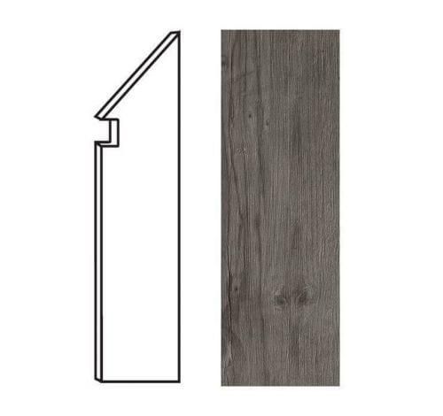 Плинтус Atlas Concorde Axi Grey Timber Battiscopa Sag.DX ANMD 7.2х30