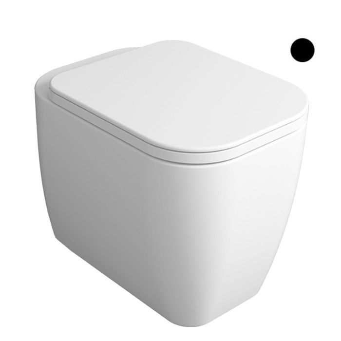 Унитаз напольный Simas Henges HE01/F91 Nero 55x38