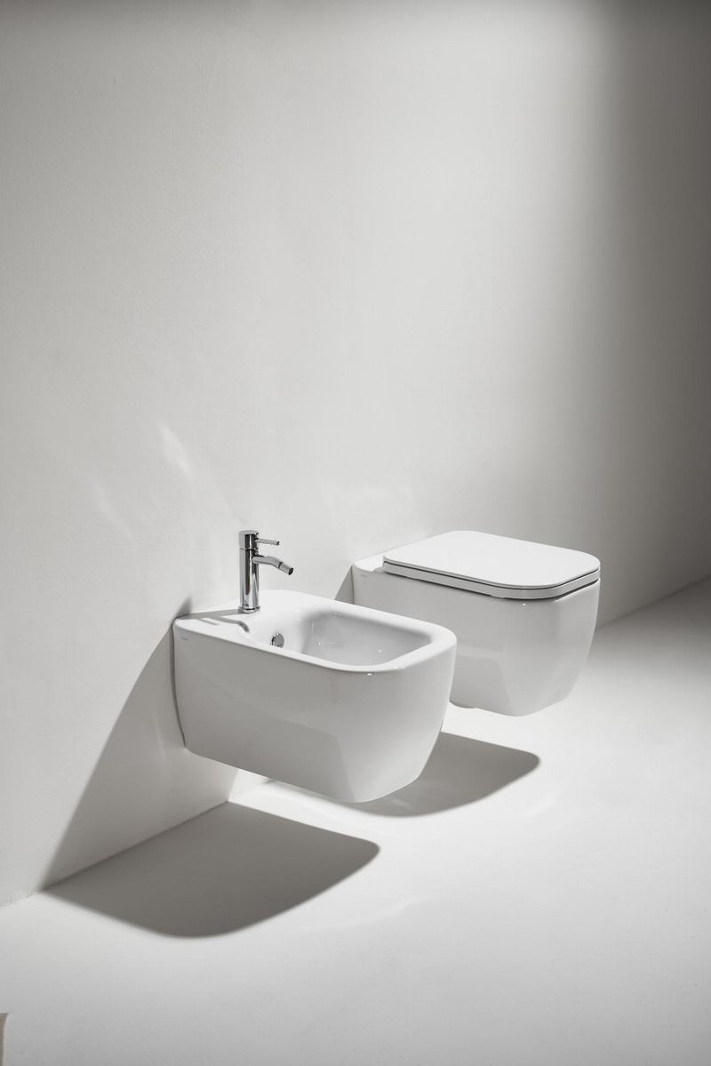 Унитаз подвесной Simas Henges HE18/F85 Nero Matt 55x38