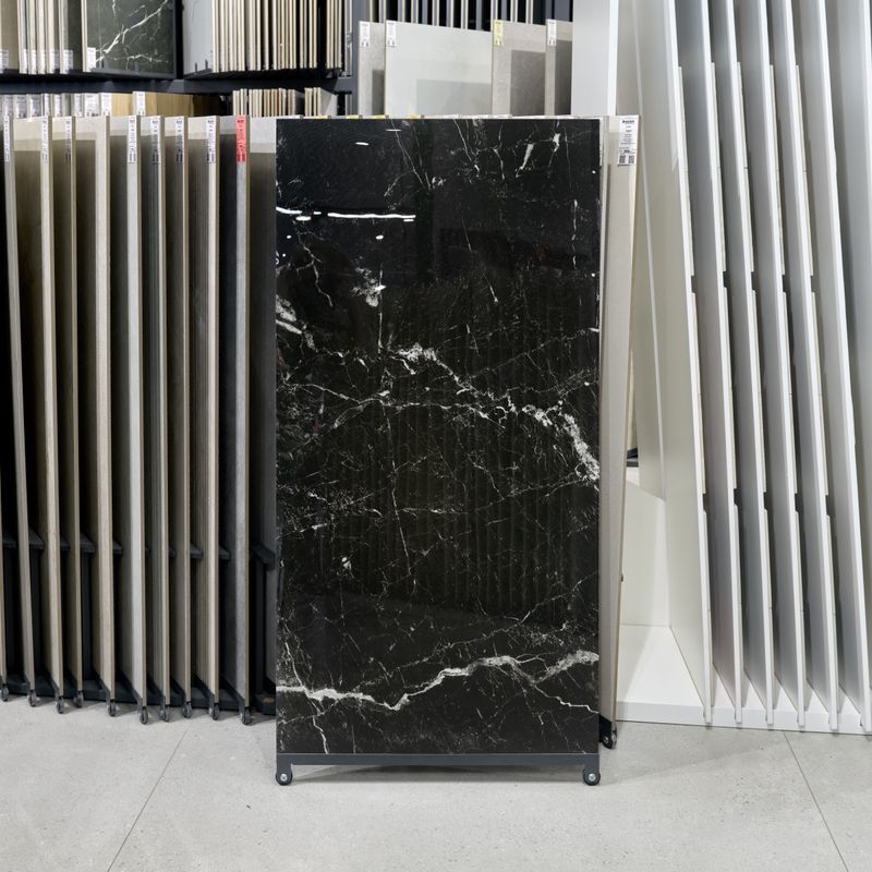 Керамогранит Neodom Мрамор (Marble) Неро Крета Полированный CV20202 60x120