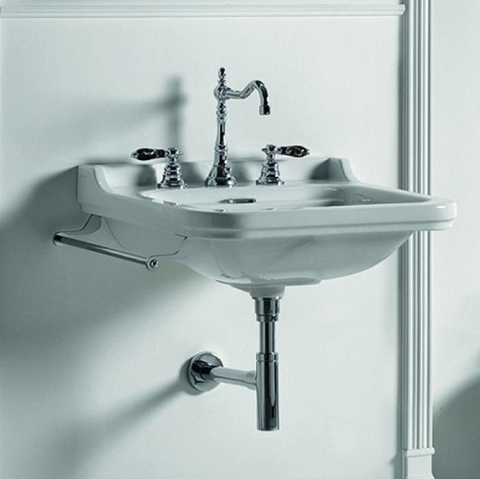 Раковина подвесная Kerasan Waldorf 4140K1*3 bi/c 60х55