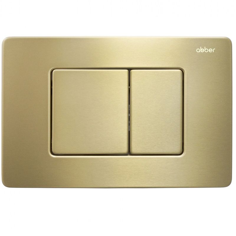 Кнопка смыва Abber AC0120MMG (золотой матовый)