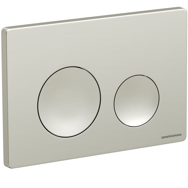 Кнопка смыва Ceramicanova Баланс (Balance) Круг (Circle) CN12-001BN (никель брашированный)