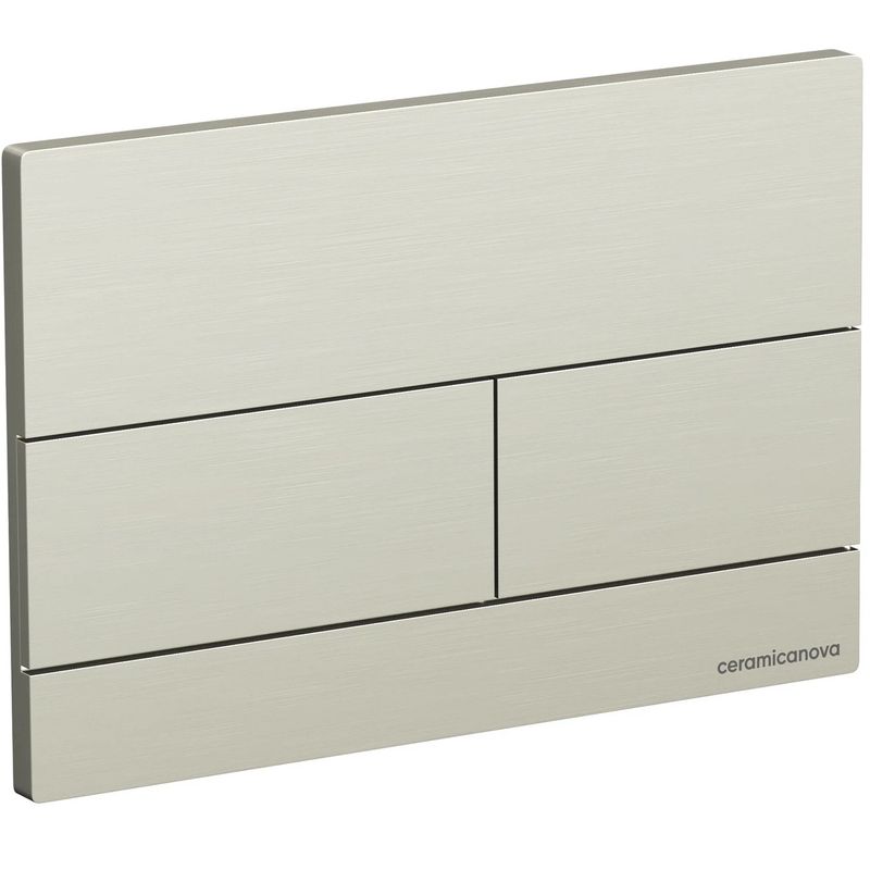 Кнопка смыва Ceramicanova Баланс (Balance) Прямоугольник (Rect) CN12-004BN (никель брашированный)