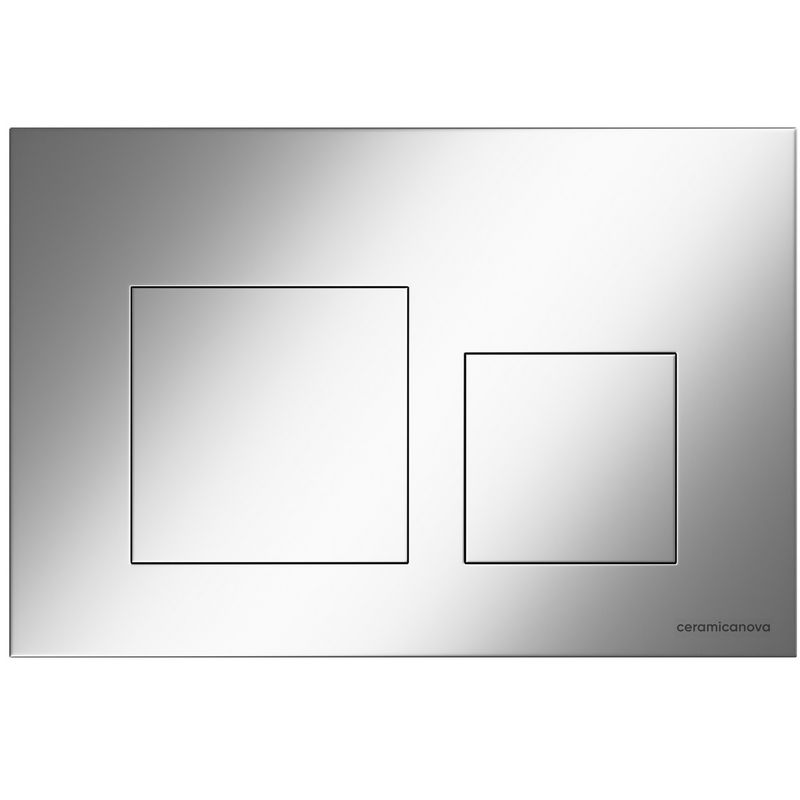 Кнопка смыва Ceramicanova Баланс (Balance) Квадрат (Square) CN12-002M (хром матовый)