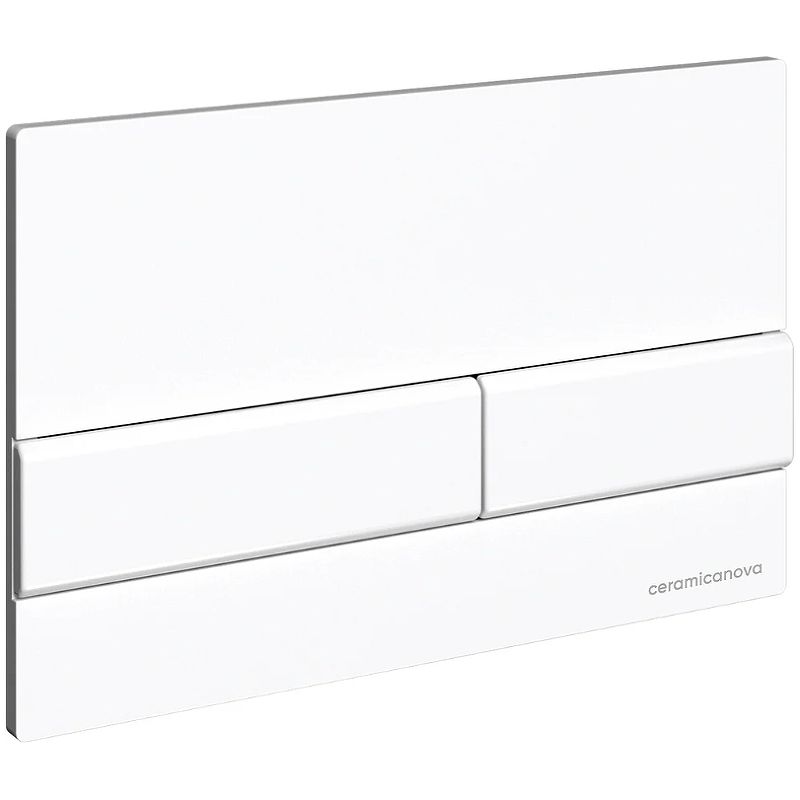 Комплект 4 в 1: Ceramica Nova CN3007_1002W_1000 Унитаз подвесной  Metric Rimless + Система инсталляции Envision + Шумоизоляция + Кнопка смыва Flat (белый)