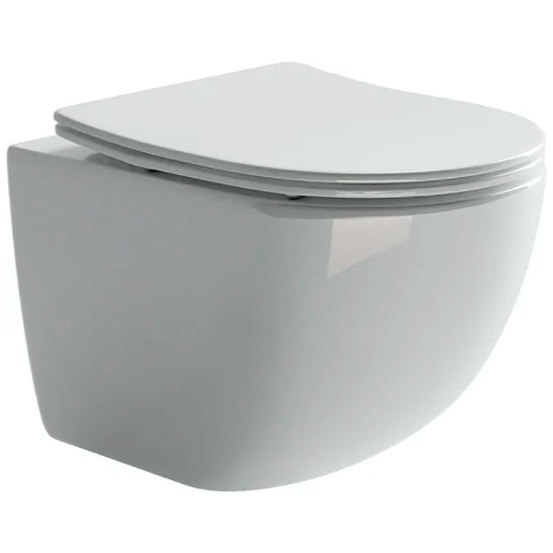 Комплект 4 в 1: Ceramica Nova CN3009_1001B_1000 Унитаз подвесной Forma Rimless + Инсталляция Envision + Шумоизоляция + Кнопка смыва Round (чёрный матовый)
