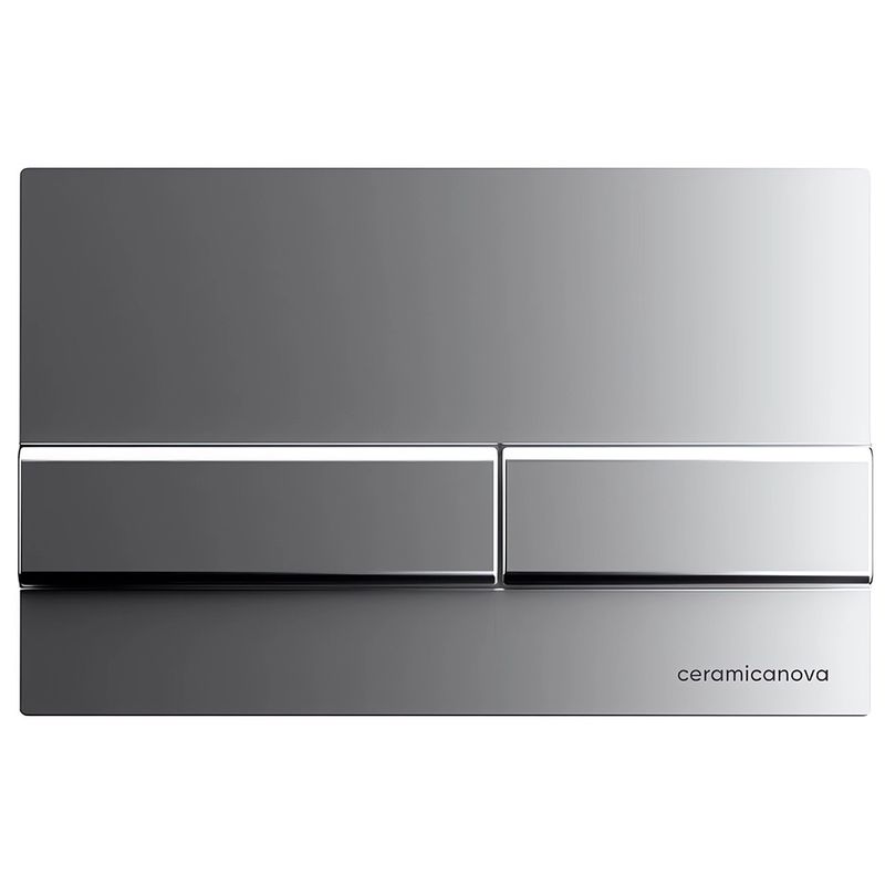 Комплект 4 в 1: Ceramica Nova CN3009_1002M_1000 Унитаз подвесной Forma Rimless + Инсталляция Envision + Шумоизоляция + Кнопка смыва Flat (хром мат)