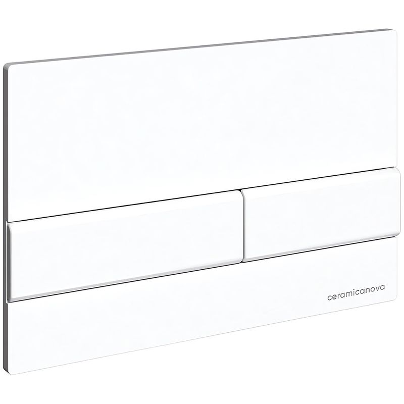 Комплект 4 в 1: Ceramica Nova CN3009_1002W_1000 Унитаз подвесной Forma Rimless + Инсталляция Envision + Шумоизоляция + Кнопка смыва Flat (белый)