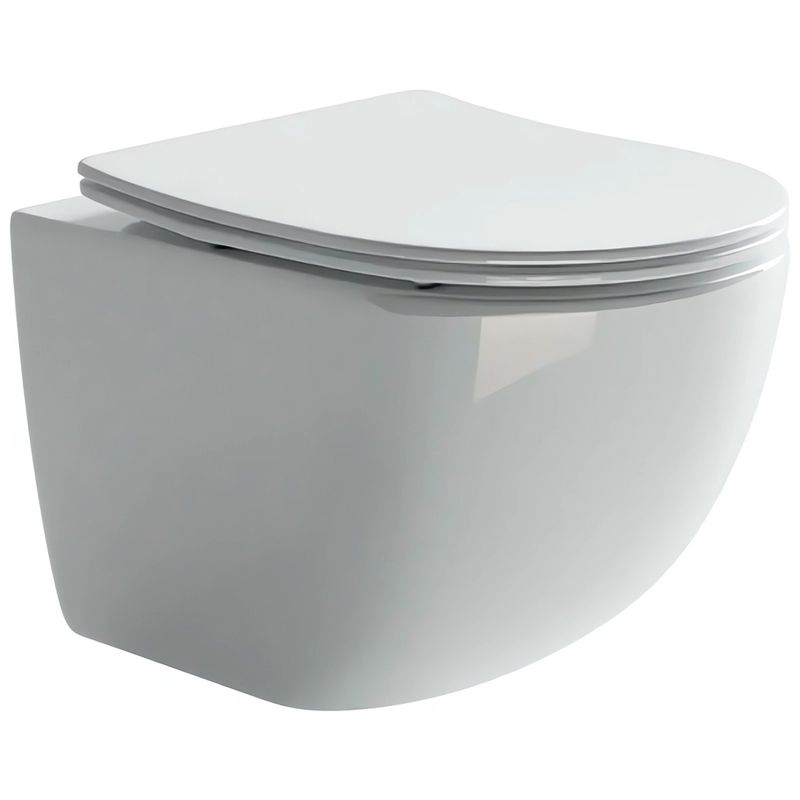 Комплект 4 в 1: Ceramica Nova CN3009_1002B_1000 Унитаз подвесной Forma Rimless + Инсталляция Envision + Шумоизоляция + Кнопка смыва Flat (черный матовый)