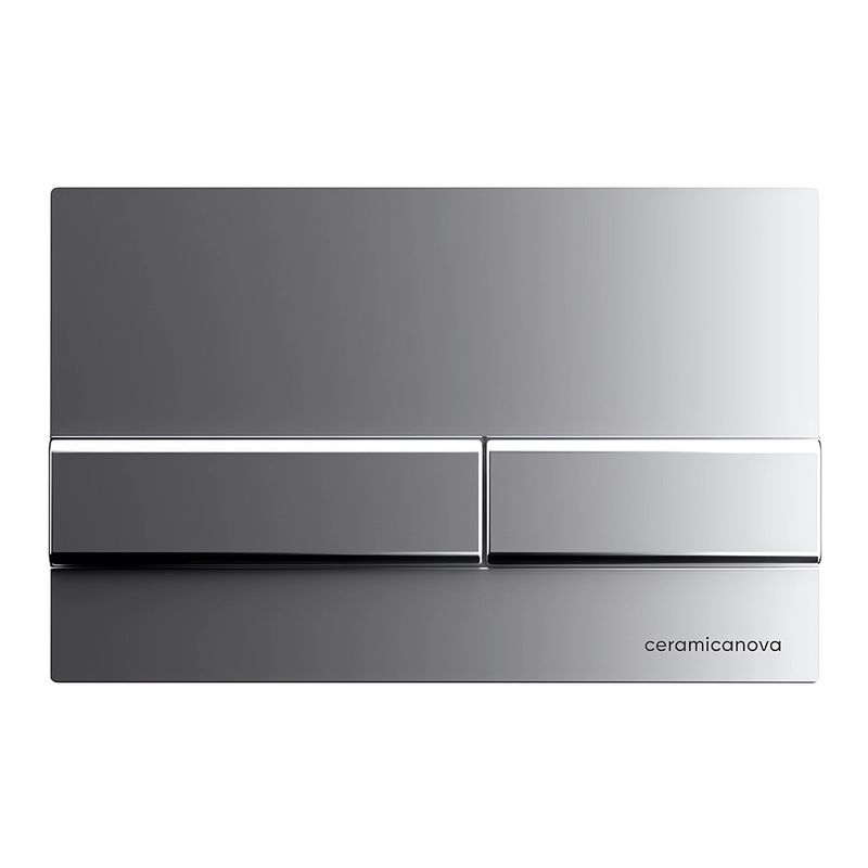 Комплект 4 в 1: Ceramica Nova CN4002_1002M_1000 Унитаз подвесной  Metropol Rimless + Инсталляция Envision + Шумоизоляция + Кнопка смыва Flat (хром мат)