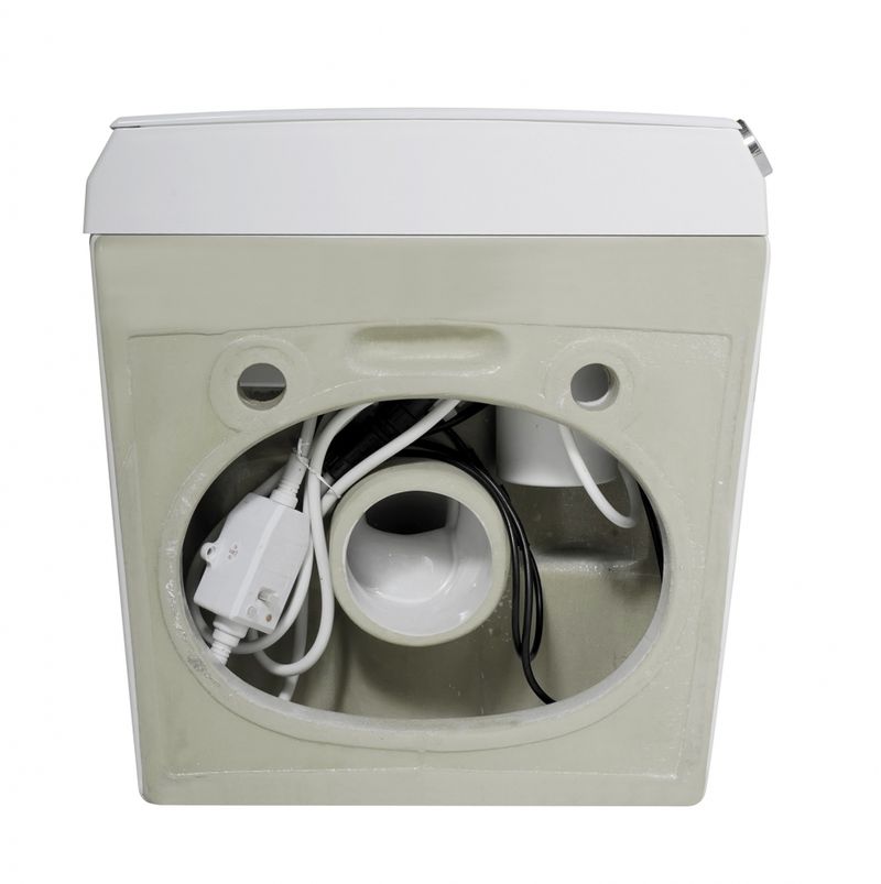Комплект унитаз-биде подвесной с инсталляцией Abber Rechteck AC1119S-AC0101P2 59x37x39 (белый), электронный