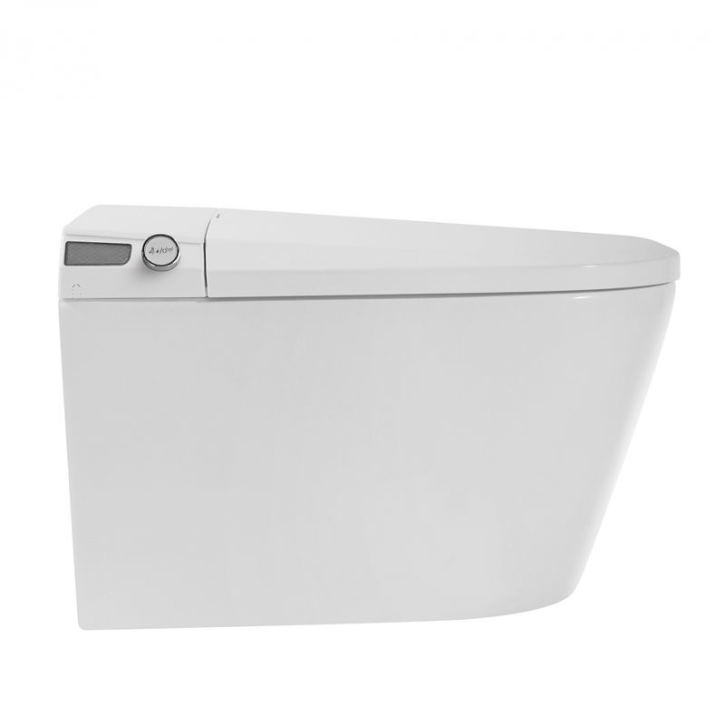 Комплект унитаз-биде подвесной с инсталляцией Abber Rechteck AC1119S-AC0101P2 59x37x39 (белый), электронный