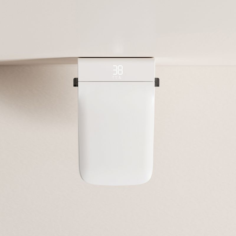 Комплект унитаз-биде подвесной с инсталляцией Abber Rechteck AC1215S-AC0101P2 60x36x38 (белый), электронный