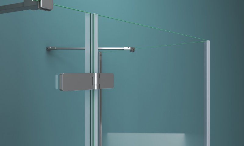 Душевой уголок BelBagno Kraft KRAFT-A-12-80-C-Cr-L 80x80