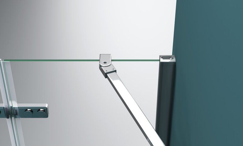 Душевая дверь в нишу BelBagno Kraft KRAFT-B-12-60/30-C-Cr-L 90x195