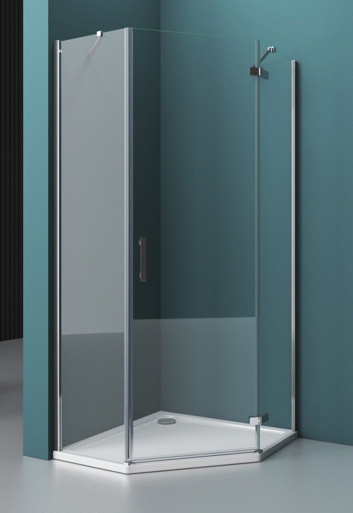 Душевой уголок BelBagno Kraft KRAFT-P-1-100-C-Cr-L 100x100