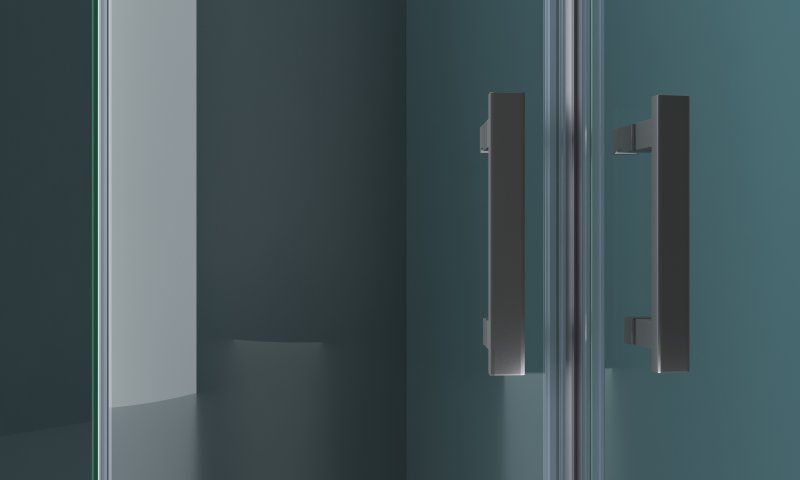 Душевой уголок BelBagno Kraft KRAFT-R-2-90-C-Cr 90x90