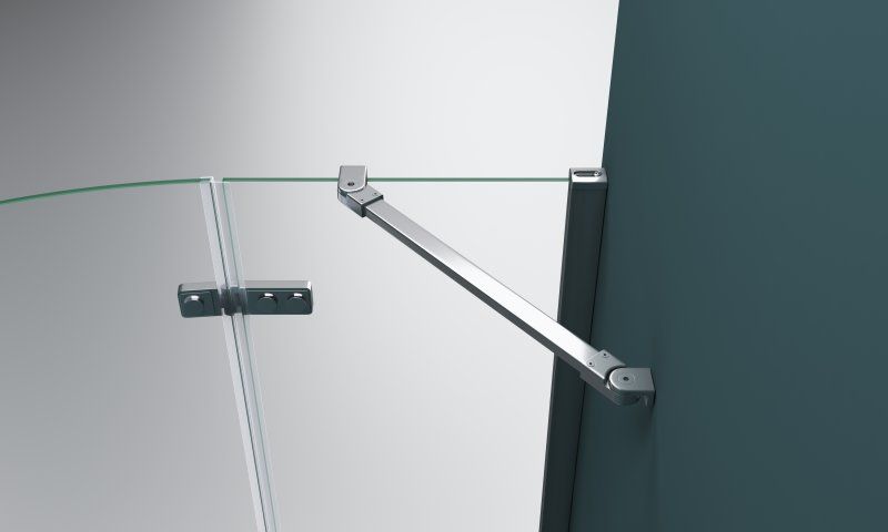 Душевой уголок BelBagno Kraft KRAFT-R-2-90-C-Cr 90x90