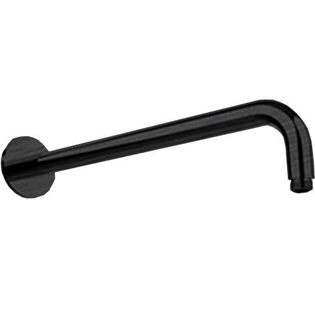 Кронштейн для верхнего душа настенный Almar Arms 35см E021113.AB (черный металл брашированный)