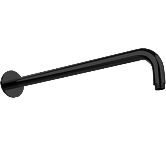 Кронштейн для верхнего душа настенный Almar Arms 42см E021115.MB (черный матовый)