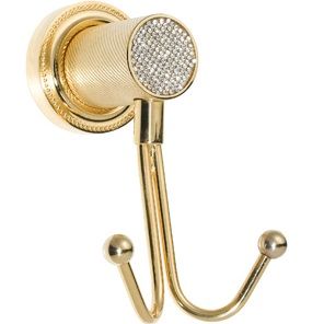 Крючок Boheme Royal Cristal 10926-G (золотой), двойной