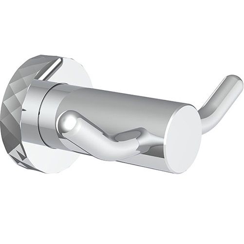 Крючок двойной Fima Carlo Frattini Accessori F6004T/2GCR (хром)