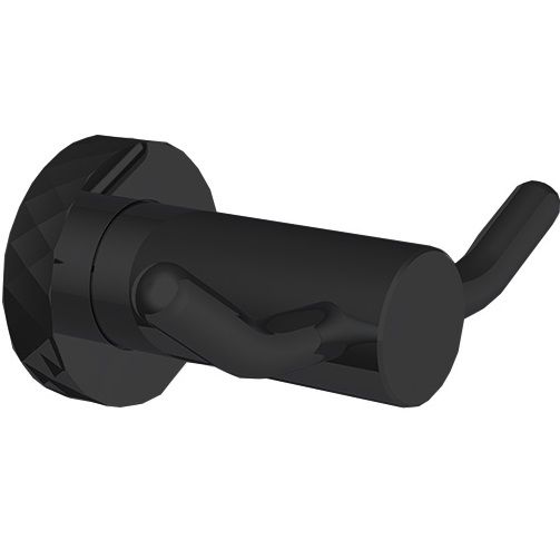Крючок двойной Fima Carlo Frattini Accessori F6004T/2GNS (черный матовый)