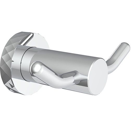 Крючок двойной Fima Carlo Frattini Accessori F6004T/2VCR (хром)