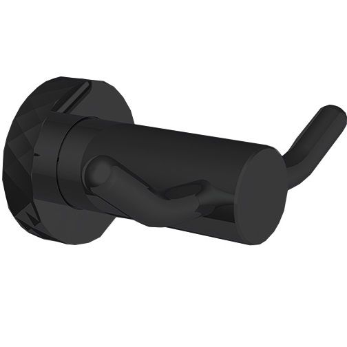 Крючок двойной Fima Carlo Frattini Accessori F6004T/2VNS (черный матовый)