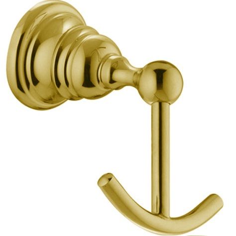 Крючок двойной Fima Carlo Frattini Accessori F6064/2OR (золотой)