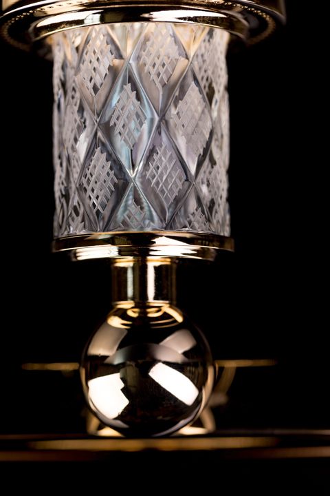 Крючок настенный Boheme Murano Cristal 10906-CRST-G (золотой)