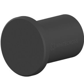 Крючок настенный одинарный Whitecross Ergo ER2215BL (черный матовый)