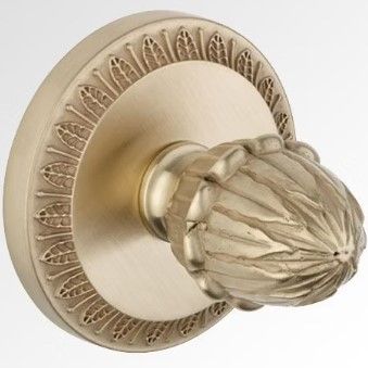 Крючок одинарный подвесной THG Malmaison metal U93-F31-517 (золото матовое)