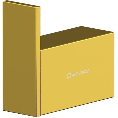 Крючок одинарный Whitecross Cubo CU2410GL (золотой PVD)