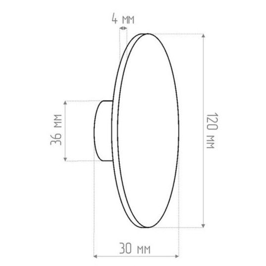 Крючок Tezza Pin 120 мм (черный), 1 шт.