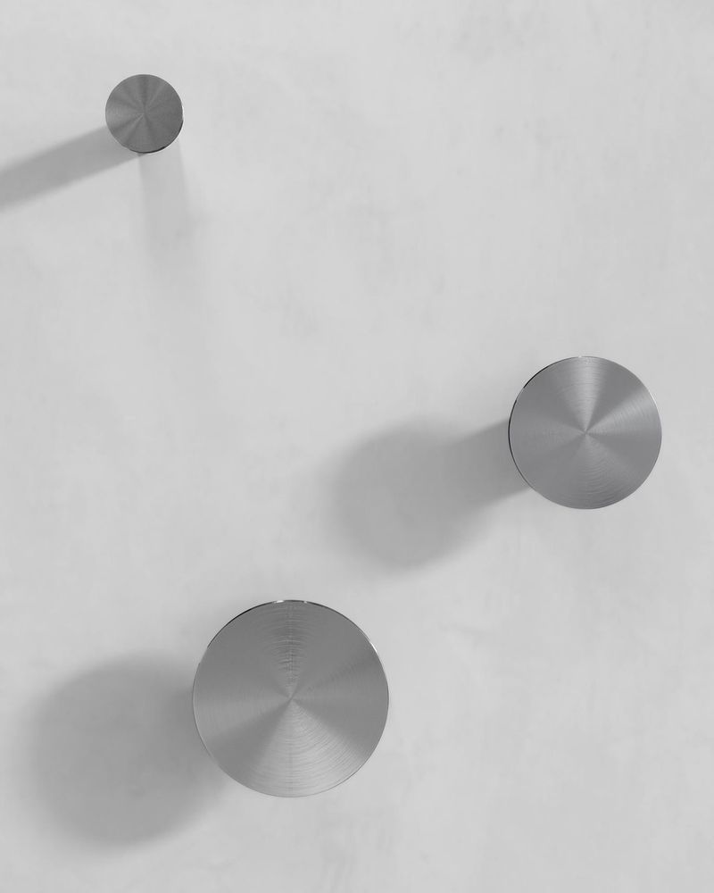 Крючок Tezza Pin 36 мм (нерж. сатинированная сталь), 2 шт.