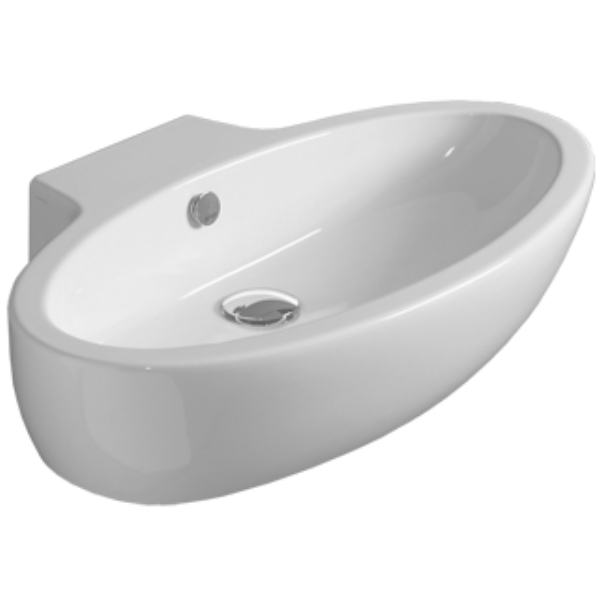 Раковина подвесная/накладная Simas Lft Spazio LFT34bi*1 73x45.5