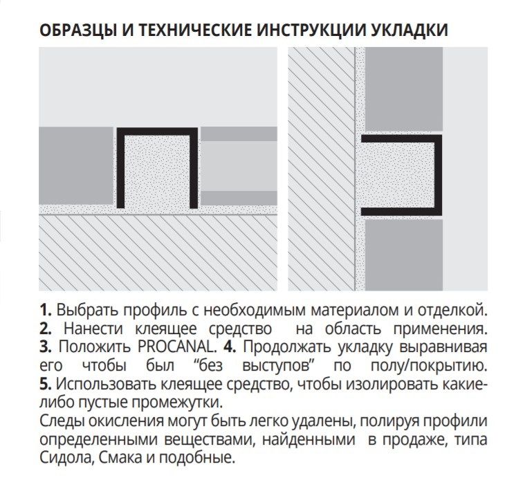 Профиль Progress Profiles Procanal PCLOB 10 2.7 м. (латунь античная)