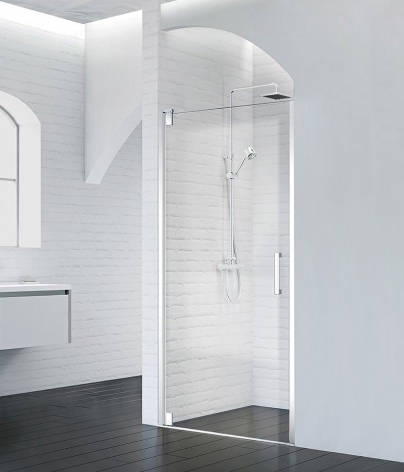 Душевая дверь в нишу BelBagno Marmi MARMI-B-1-80-C-Cr 80x195
