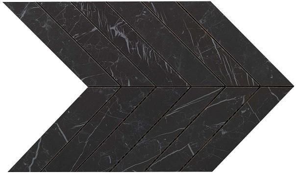 Настенная плитка Atlas Concorde Marvel Stone Nero Marquina Chevron Wall 9SCN 25х30.5