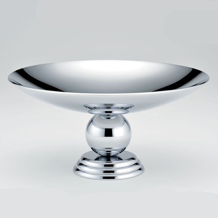 Мыльница металлическая настольная 15x15 см. THG Marquise porcelaine blanche A7G-A02-544GM (хром, платина)