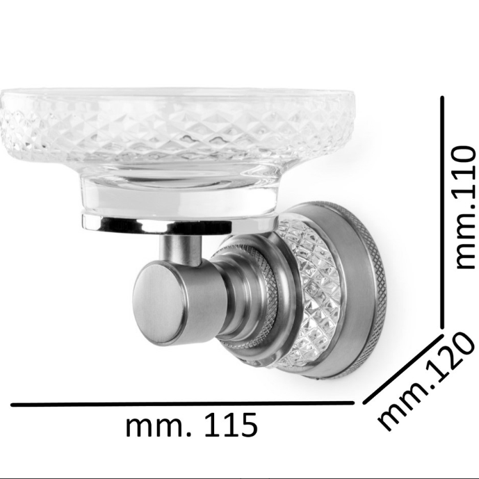 Мыльница настенная Boheme Aura 10243-G (золотой)